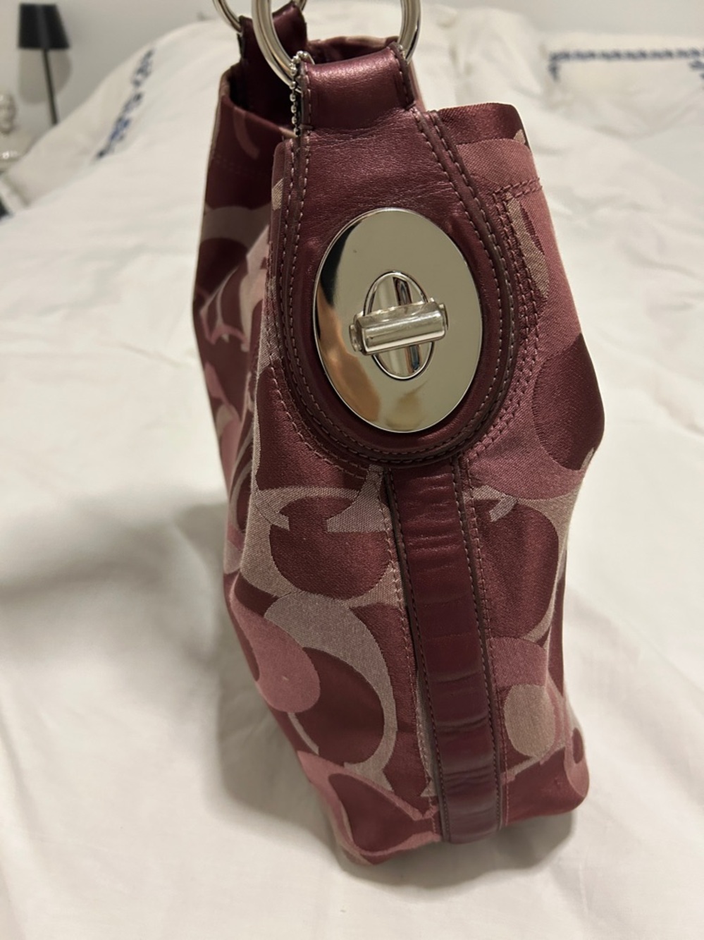 2010 COACH Penelope Optic Signature Hobo Bag - Picture 10 of 16